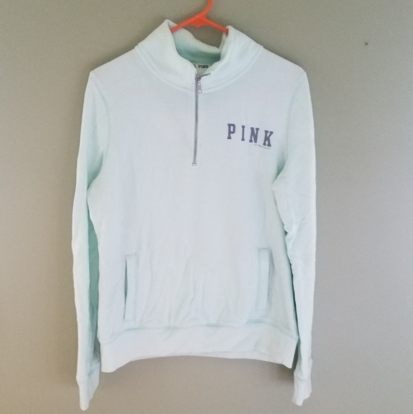 PINK Victoria's Secret Tops - VS Pink Quarter Zip Sweatshirt